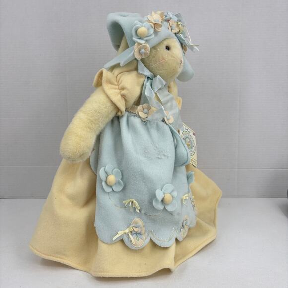 Bunnies by the Bay Gabigail Goodness Plush Rabbit Easter Peep-A-Boo with Stand - Picture 3 of 15